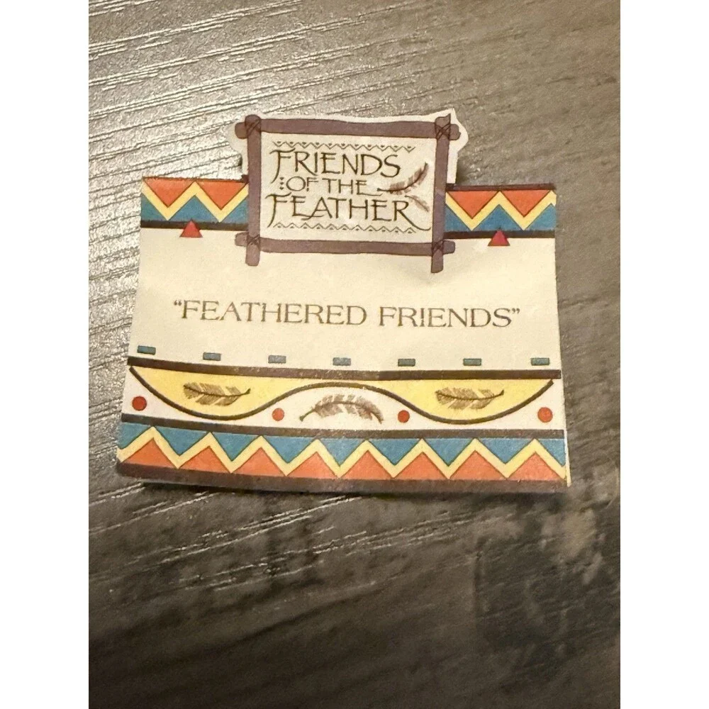 Vintage 1994 Enesco Friends of the Feather Feathered Friends Circle Figurine